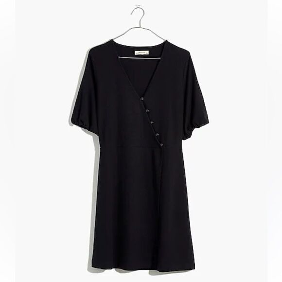 Madewell Cross-Front Button Dress Size Small - Picture 4 of 9